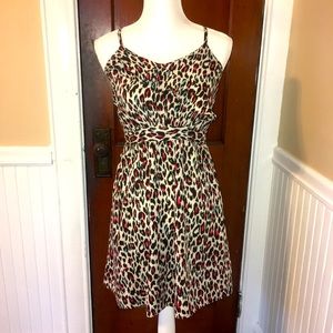 Xhilaration Junior’s Leopard Print Sundress